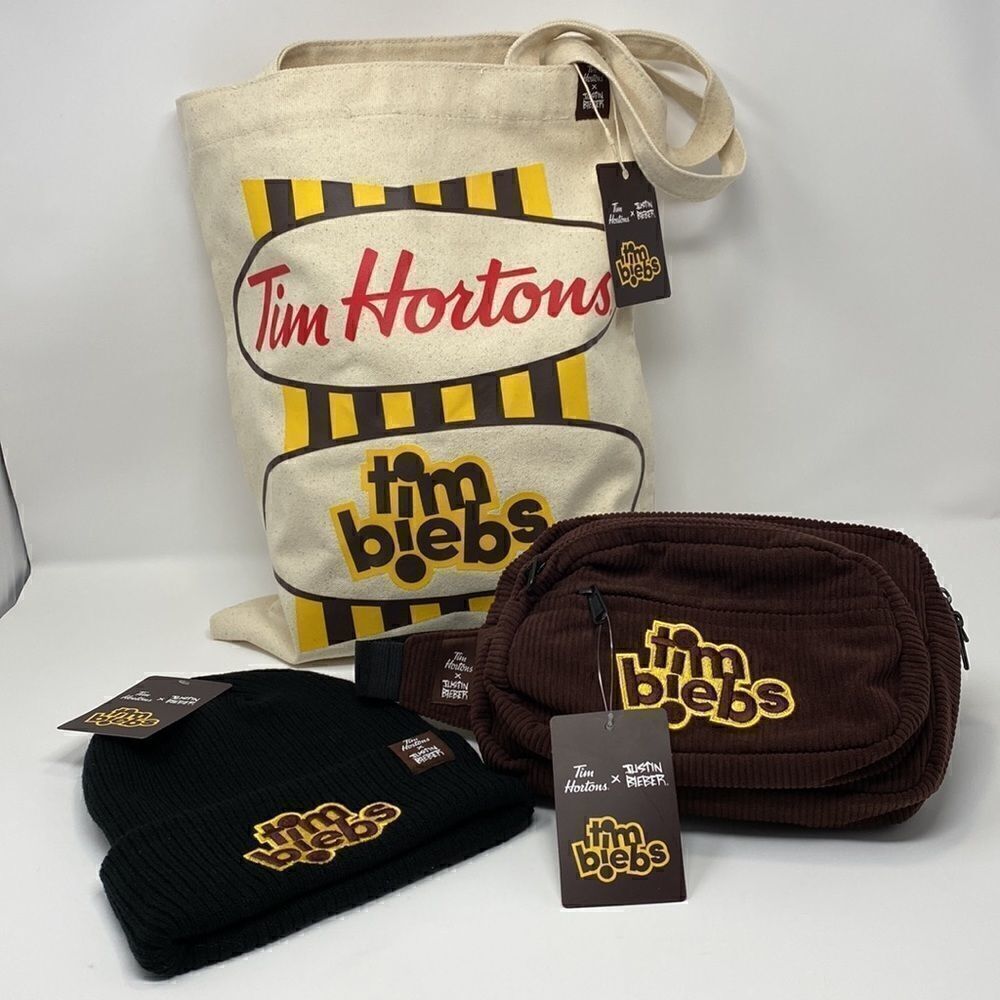 GAZA FUNDRAISER Tim Horton’s Justin Bieber Limited Edition Triple Pack